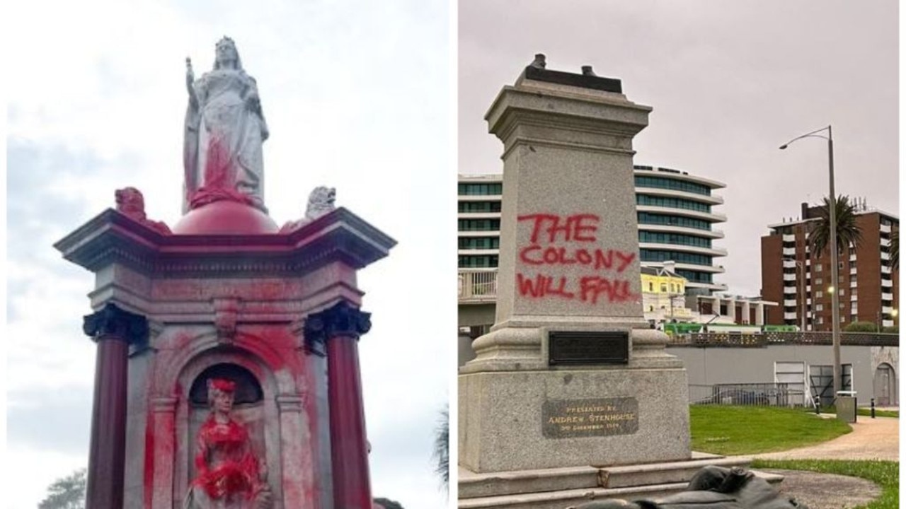 Captain Cook Statue: Queen Victoria Monument Vandalised, Captain Cook ...