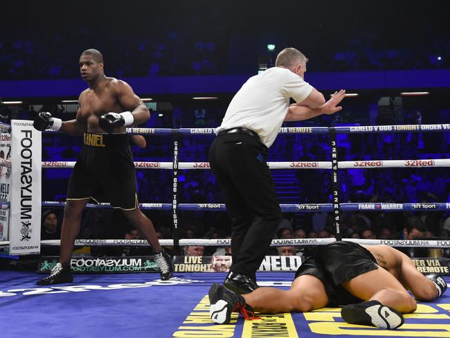 Daniel Dubois KOs AJ Carter | news.com.au — Australia’s leading news site