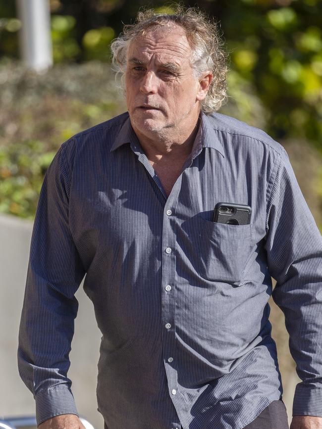 Mark Frost at Lismore District Court earlier this year. He pleaded guilty and received a reduced sentence for testifying against Grainger. Picture: Brendan Beirne/MEDIA MODE