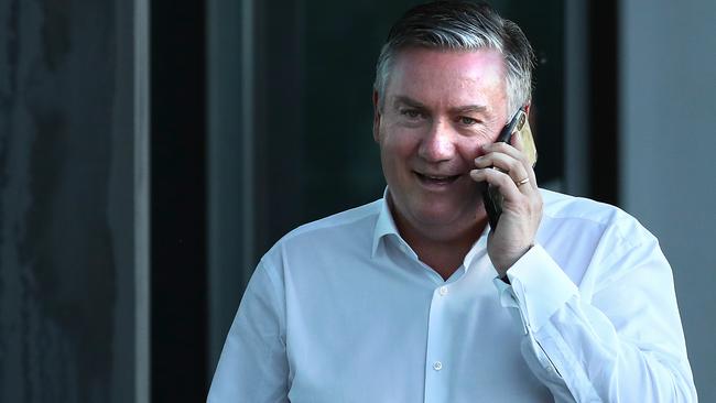 Eddie McGuire is stepping down from his role at the Pies at the end of 2021.