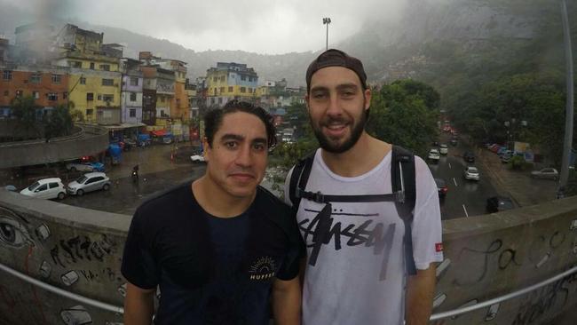 Rye Hunt with Mitchell Shepherd in Brazil.