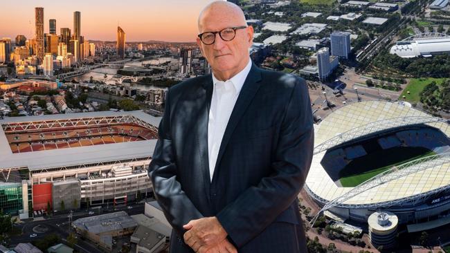 Professor Alan Patching helped deliver the 2000 Olympic Stadium and was also responsible for the $280m redevelopment of Suncorp Stadium.