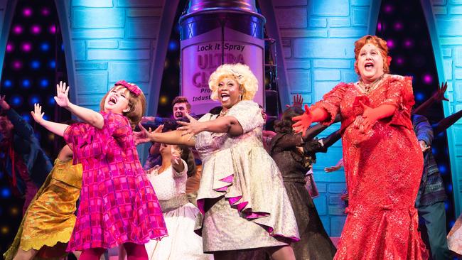 Hairspray the Musical is playing at the Festival Theatre. Picture: Morgan Sette