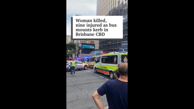 Horror Bus Crash In Brisbane CBD | The Courier Mail