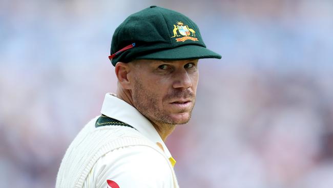 David Warner during day four of the 3rd Test at Headingley.