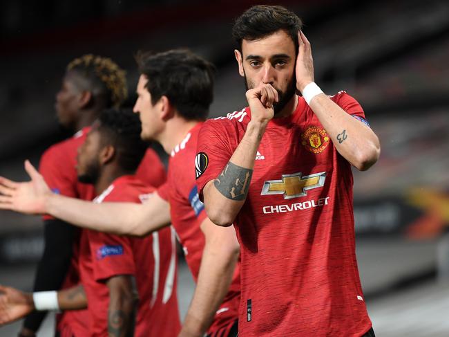 Bruno Fernandes of Manchester United.