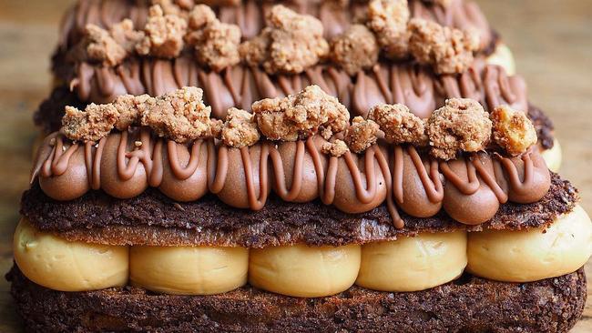 Pastries from Bam Bam Bakehouse at Mermaid Beach, Gold Coast, for story on owners Ben and Ursula Watts.