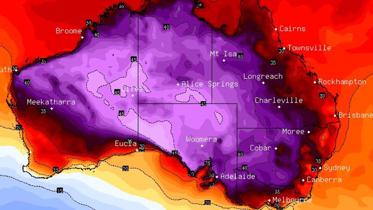 Adelaide, Melbourne weather, temperature Cities swelter in 40C plus