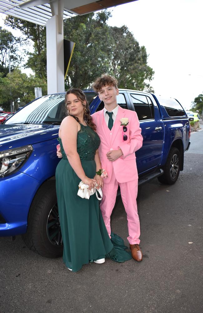 Students at the 2024 Nambour Christian College formal.