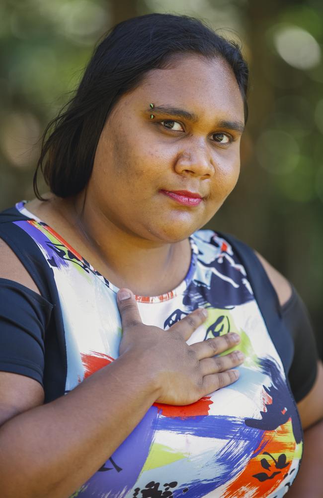 Kenya McAdam was 14 when she was diagnosed with rheumatic heart disease (RHD). Picture: Glenn Campbell/The Australian