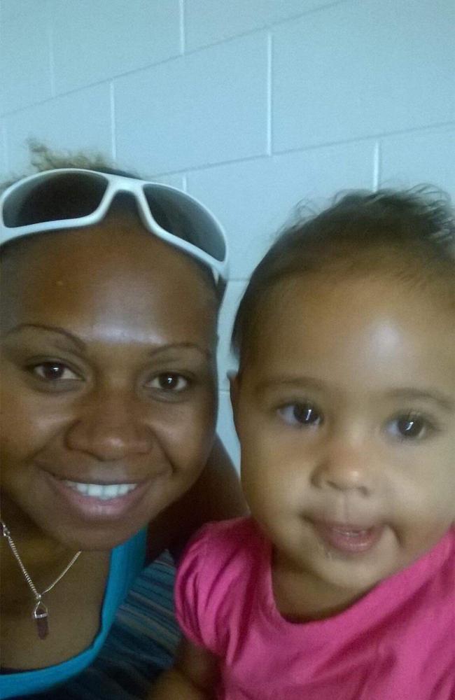 Kaydence Dawita Mills with her mother Sinitta Mills, who has been charged with the toddler’s murder. Picture: Supplied