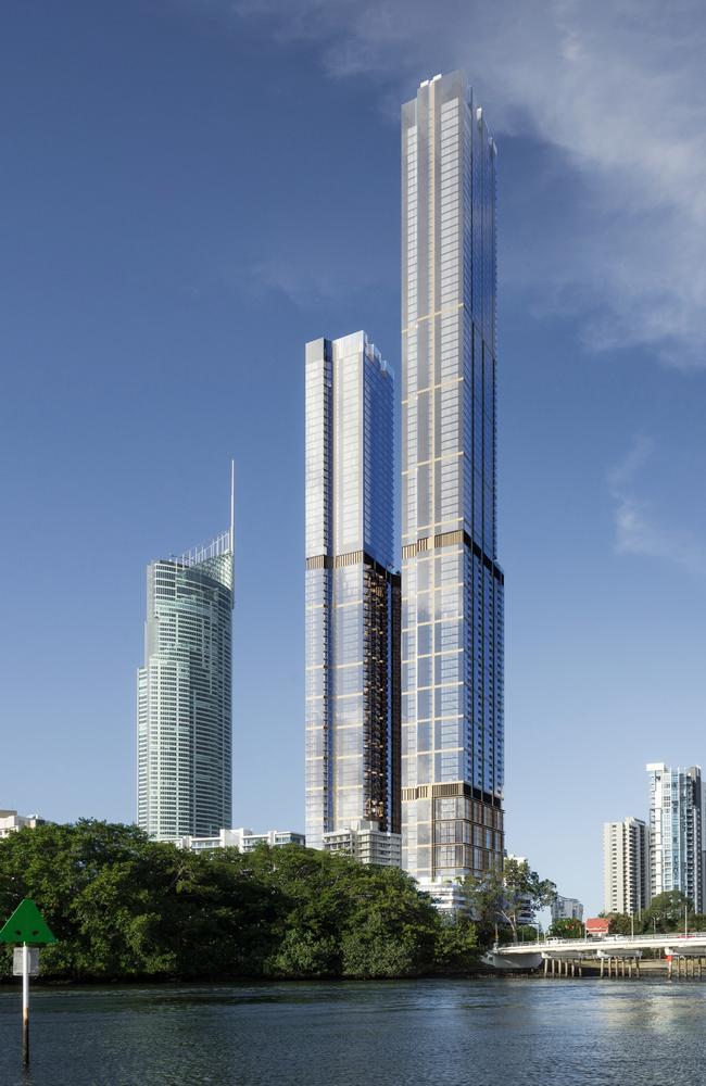 The proposed $1.2 billion Orion Towers.