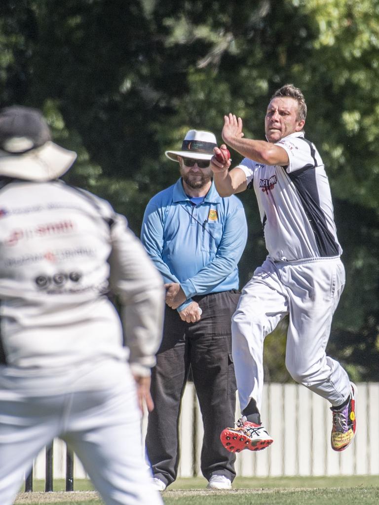 Cameron Moodie bowls for Souths.