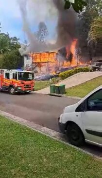 Nambour house fire