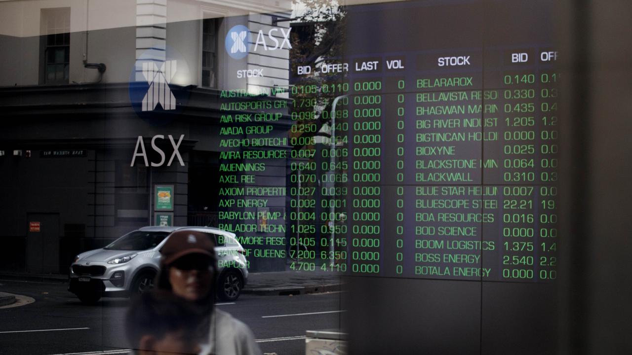 Ten of the 11 sectors capped the week off in the green. Picture: NewsWire / Nikki Short