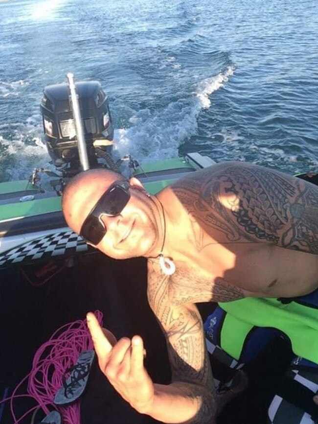 Tony loved the water.