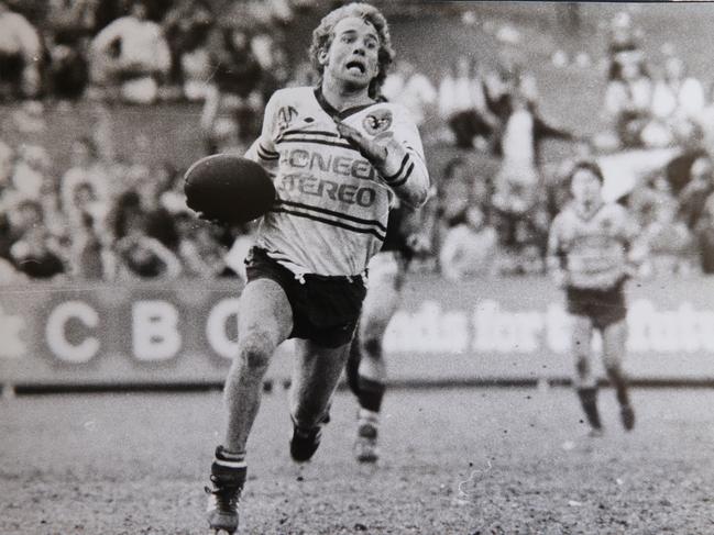 Gibbs playing for the Sea Eagles. Picture: Supplied