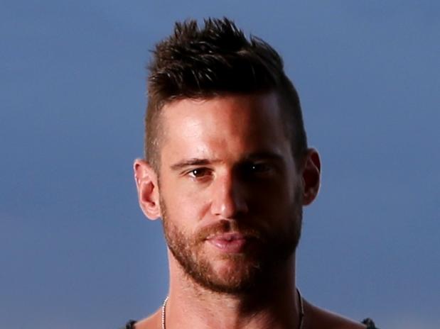 Australia Australia Dan Ewing who has a major role in the Hollywood Movie Monster Problem being filmed at Duranbah Beach Tweed Heads.Photo: Scott Powick Daily News