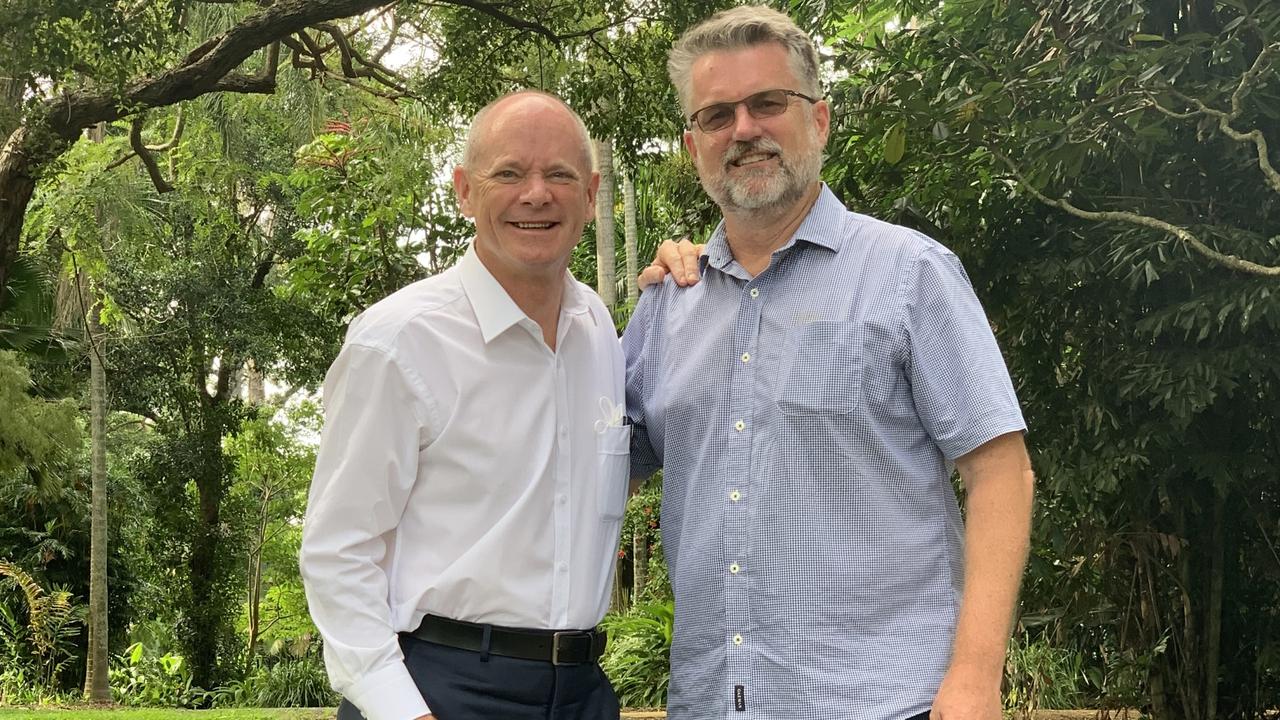 The Liberal Democrats are a minor right-wing party with staunch libertarian principles. Senate candidate Campbell Newman (left) says the Liberal Democrats fervently oppose vaccine mandates.