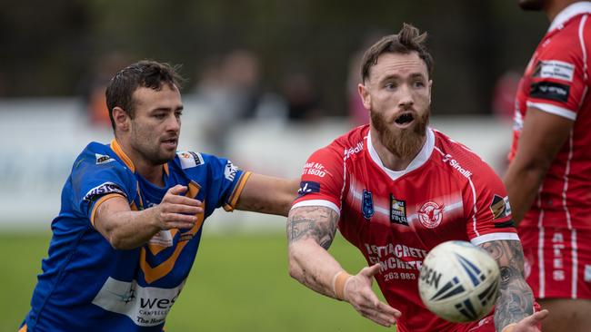 Luke Williams for East Campbelltown. Pic by Julian Andrews.