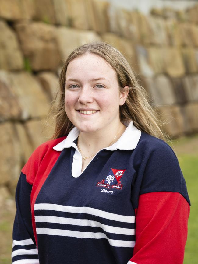 Sierra Hollis, Toowoomba State High School Bright Futures series, Friday, October 14, 2022. Picture: Kevin Farmer