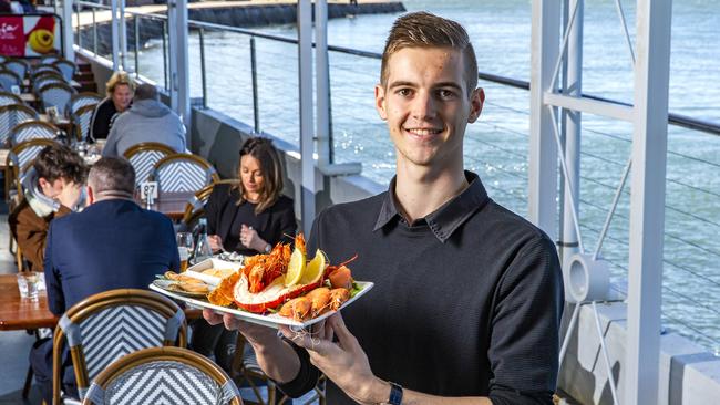 Benjamin Stone at Cleveland Point Lighthouse Restaurant. Picture: Richard Walker