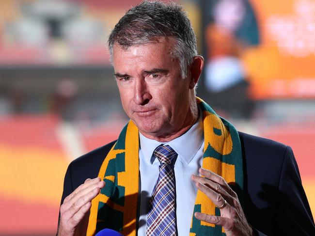Queensland minister for sport Tim Mander is concerned about the ‘health’ of Brisbane Roar. Picture: Chris Hyde/Getty Images for Rugby Australia