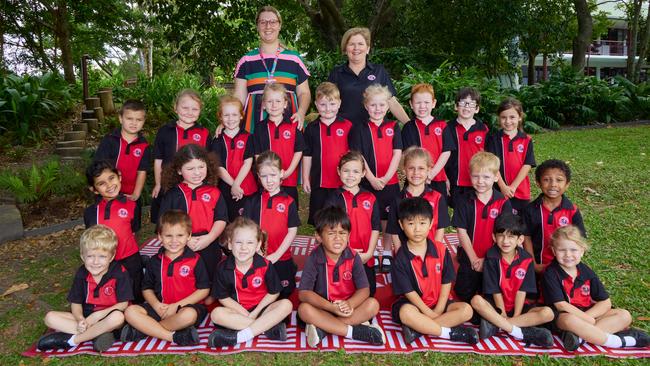 17/03/2021 - PREP C – St Therese’sStaff:  Kate Chapman (Teacher) and Fiona ZanetichL-RBack Row Standing:Kosta Copeland, Briseis Bofinger, Charlotte Douglas, Ayla Hardaker, Connor Davie, Savannah Shirt, Byron Wieland, Landon Hocking, Savannah MillsMiddle Row Kneeling:Nimrat Sidhu, Siobhan Van Motman, Madison Stephens, Alexis Earley, Georgia Kerr, Lincoln Goyen, Azariah AluvulaFront Row Sitting:Lincoln Chapman, Levi Teece, Blair Veltjens-Swan, Lazro Lese, Ryunosuke Watanabe, Jayden Virk, Mila Stone Picture: Romy Photography