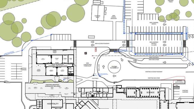 A look at the proposed plans for Carroll College Broulee.