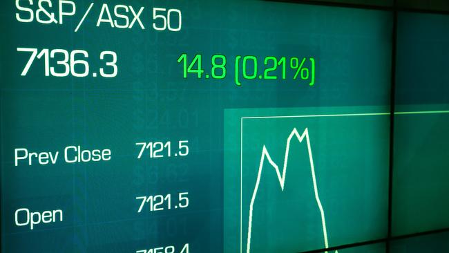 The ASX200 closed up just 1.9 points at 7311.10, or about 0.03 per cent, on Tuesday. Picture NCA Newswire/ Gaye Gerard