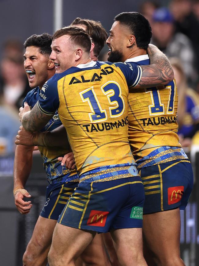 What a win from the Eels. Photo by Cameron Spencer/Getty Images