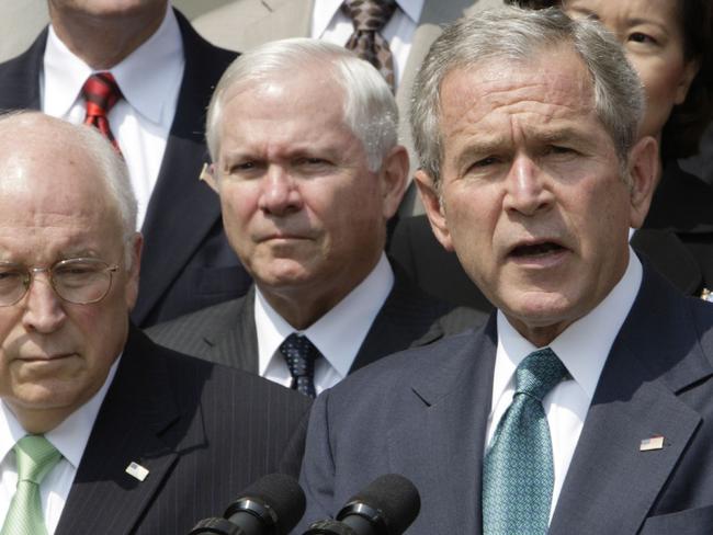 The detention and interrogation program was authorised by former president George W. Bush. (AP Photo/Ron Edmonds)