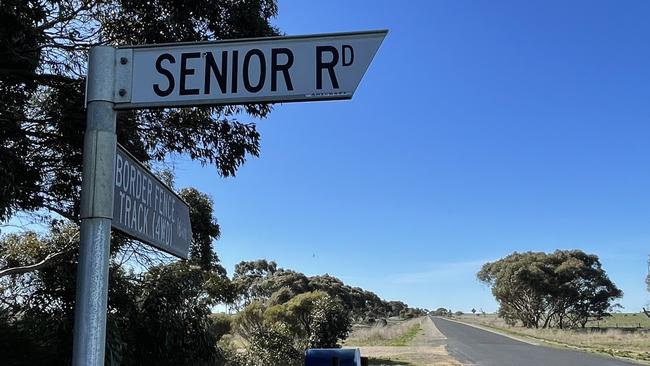 The crash scene at Senior , near Bordertown South Australia , 9th August 2023 . Picture Dylan Hogarth