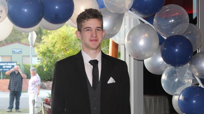 Macklin Curtis at the Beerwah State High School formal 2023.