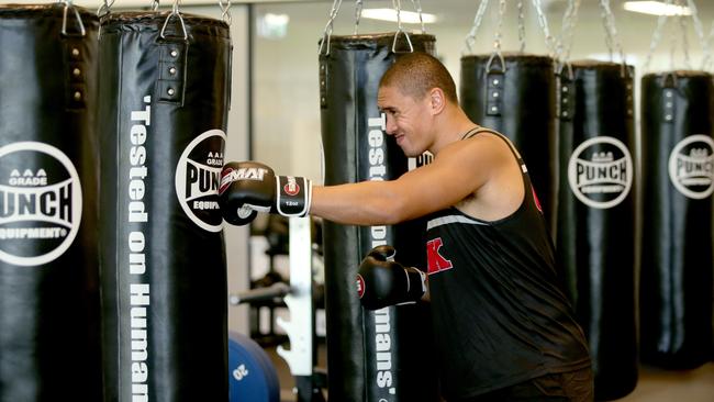 Lelani Latu during a Penrith Panthers media session at Panthers rugby league academy, Penrith. Picture: Gregg Porteous