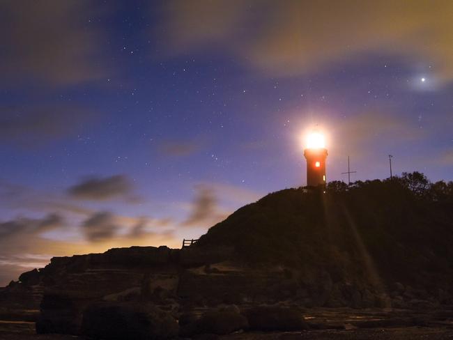 #snapcoast shot of Norah Head lighthouse by night thanks to Pia Kuhn.