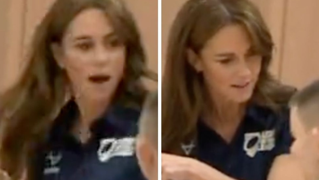 Kate Middleton stunned by footballer’s cheeky act