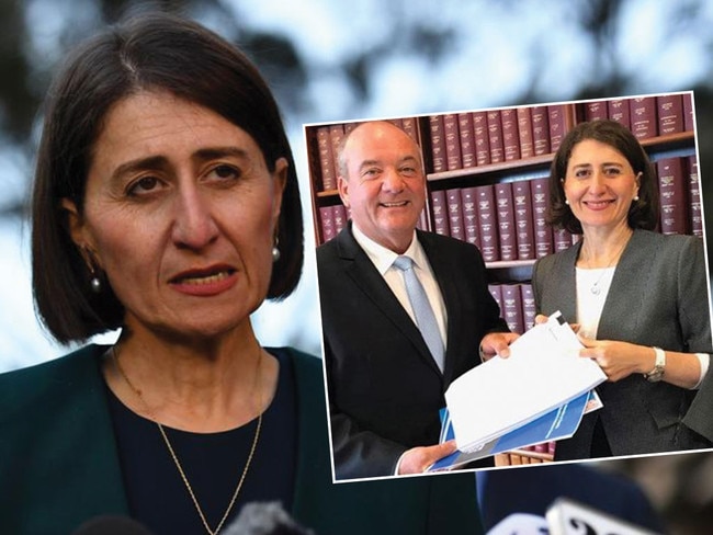 Gladys Berejiklian (main picture) has revealed to the ICAC inquiry her five-year secret relationship with disgraced former MP Daryl Maguire. Pictures: