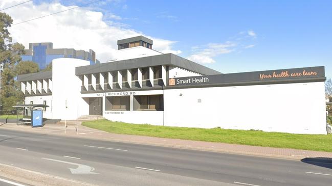 The current office building at 12-22 Richmond Rd, Keswick, the proposed site of a new eight-storey mixed-use development by developer Maras Group and Cambridge Private Capital. Picture: Google Maps