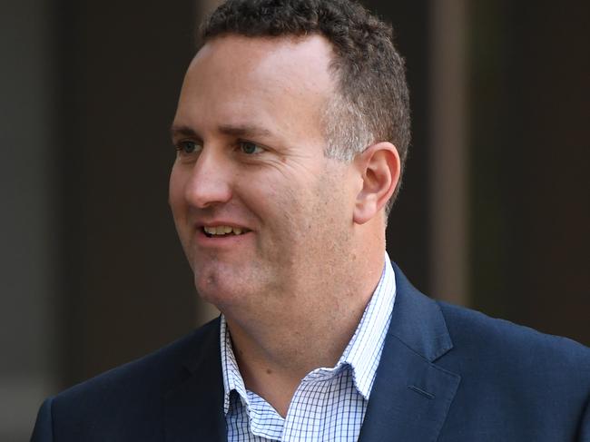 Dean Gasnier leaves the Supreme Court in Sydney. Picture: AAP