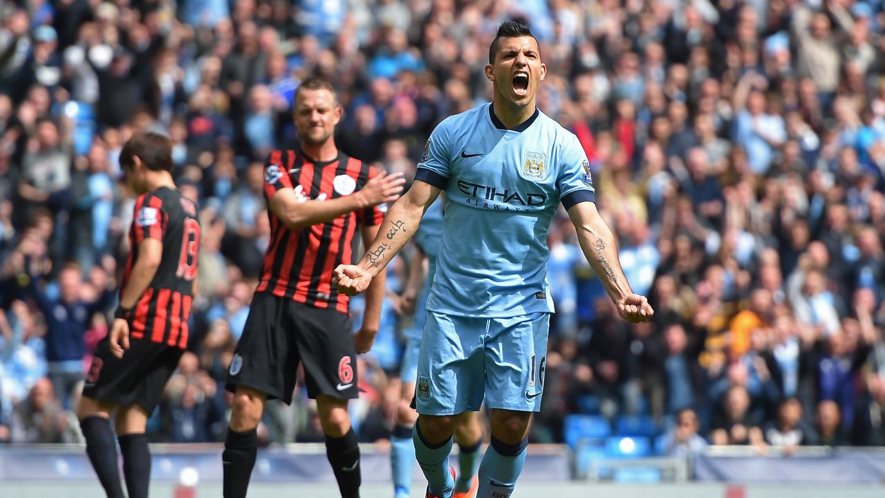 sergio aguero goal vs qpr