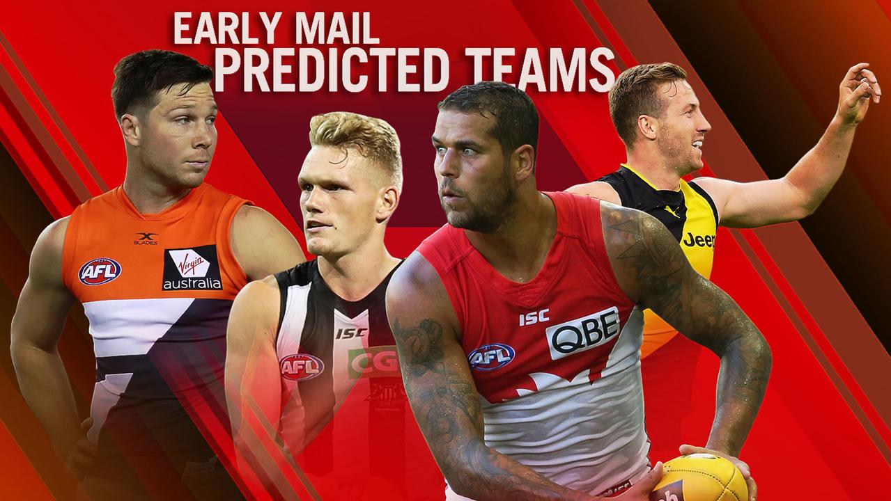 AFL Early Mail: Finals edition.