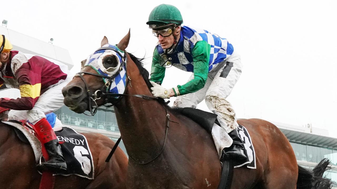 Fifty Stars has been in great form this spring, including a second in the Group 1 Cantala Stakes. Picture: AAP