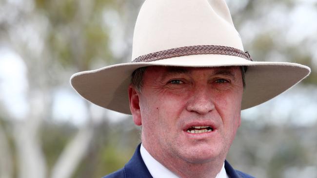 Former Nationals leader Barnaby Joyce refused to offer a meaningful apology for weeks following the headlines about his relationship with a former staffer. (Pic: Hollie Adams)