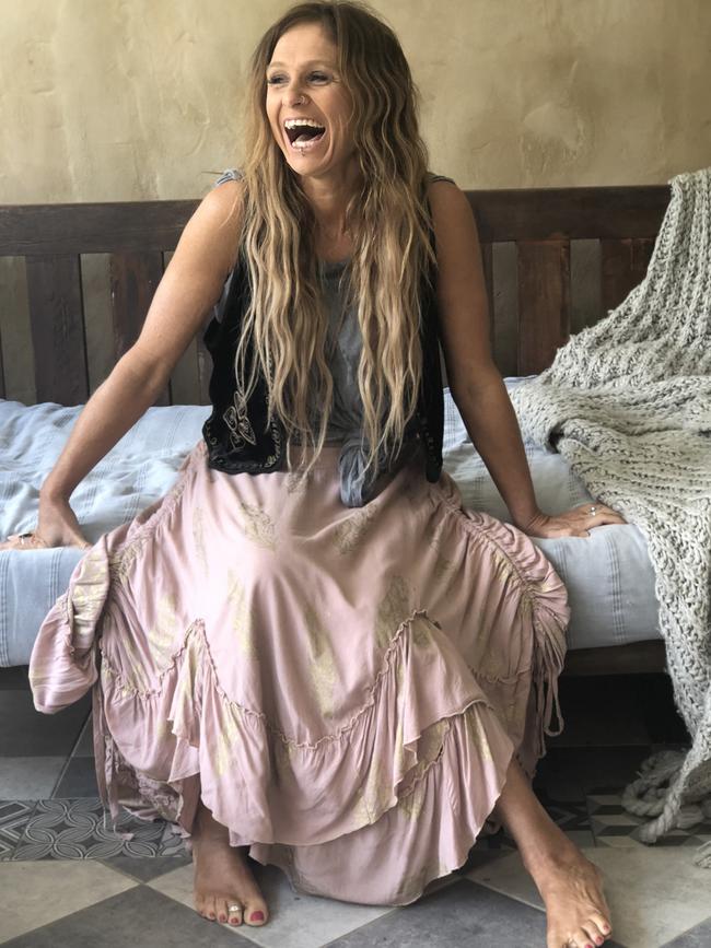 Kasey Chambers spent 2020 off the grid. Picture: Supplied