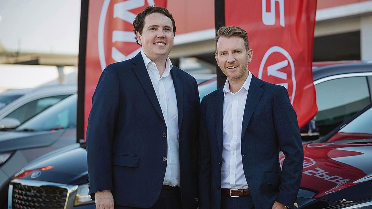 Loopit co-founders Michael and Paul Higgins. Picture: Supplied.