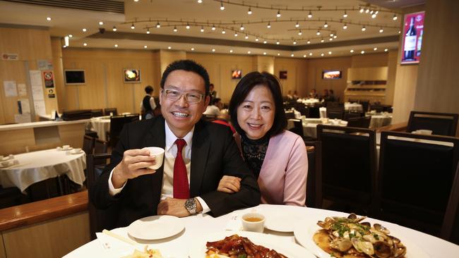 Golden Century restaurant founders Linda and Eric Wong.