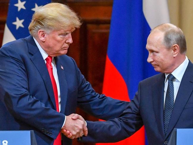 President Vladimir Putin said he would speak to Donald Trump about the conflict in Ukraine. Picture: Yuri Kadobnova/AFP/Getty Images