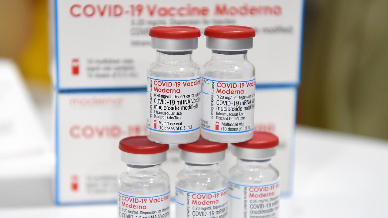 Moderna’s Covid-19 vaccine has been approved for use in children aged six months to six years by Australia’s Therapeutic Goods Administration. Picture: Dan Peled