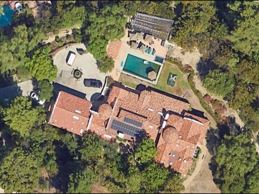 This Encino, California property is Grohl’s primary residence. Picture: Google Maps